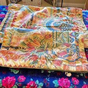 Vtg Wamsutta Collier Campbell Gypsy Dance Std Size Shams